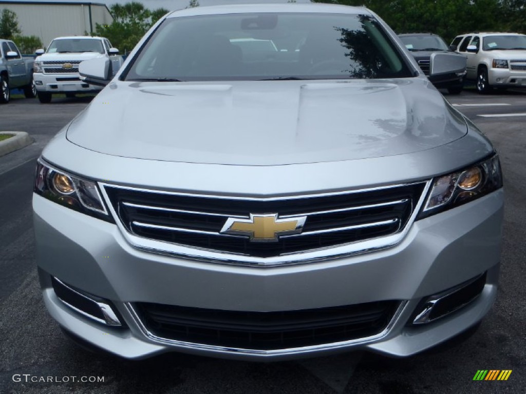 2014 Impala LT - Silver Ice Metallic / Jet Black photo #5