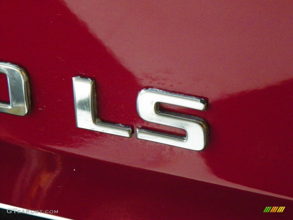 2005 Colorado LS Crew Cab - Dark Cherry Red Metallic / Medium Dark Pewter photo #8