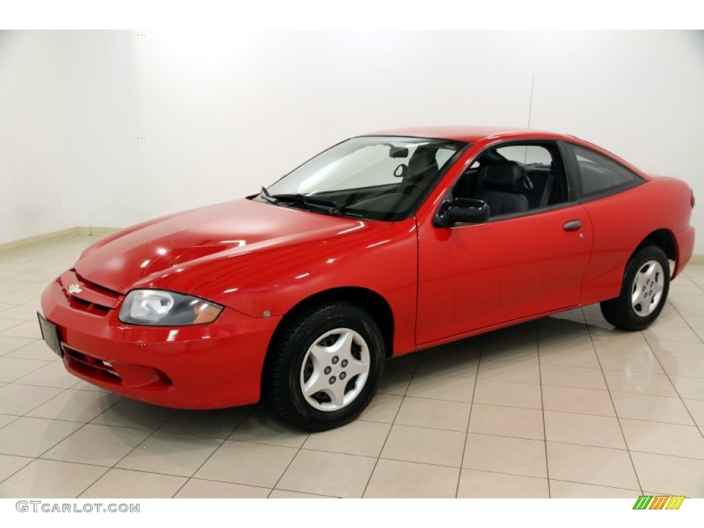 Victory Red 2005 Chevrolet Cavalier Coupe Exterior Photo #82975531