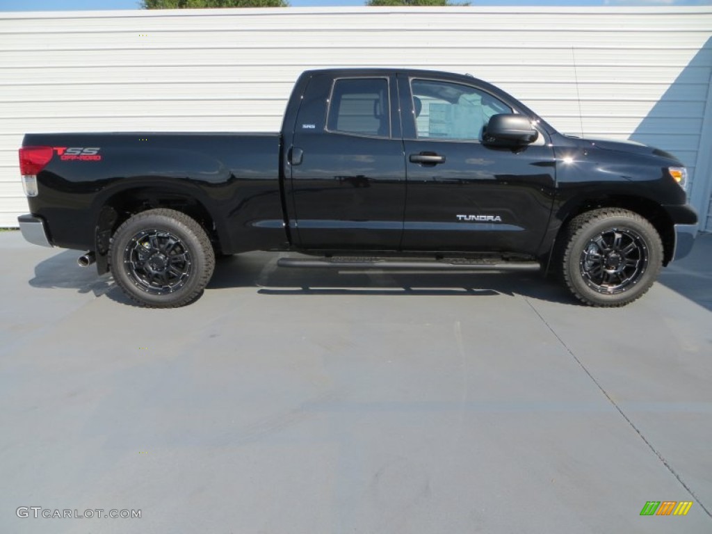 2013 Tundra TSS Double Cab - Black / Black photo #3