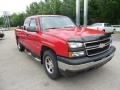 2007 Victory Red Chevrolet Silverado 1500 Classic LS Extended Cab 4x4  photo #9