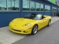 Velocity Yellow - Corvette Convertible Photo No. 1