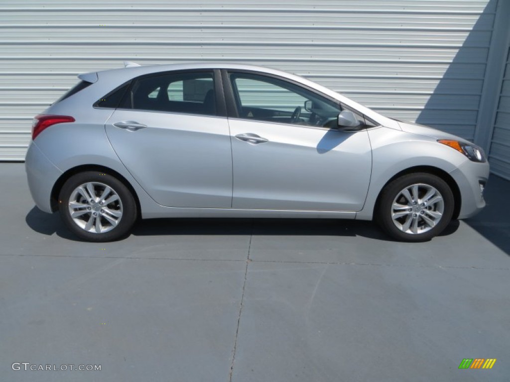 2013 Elantra GT - Silver / Black photo #3