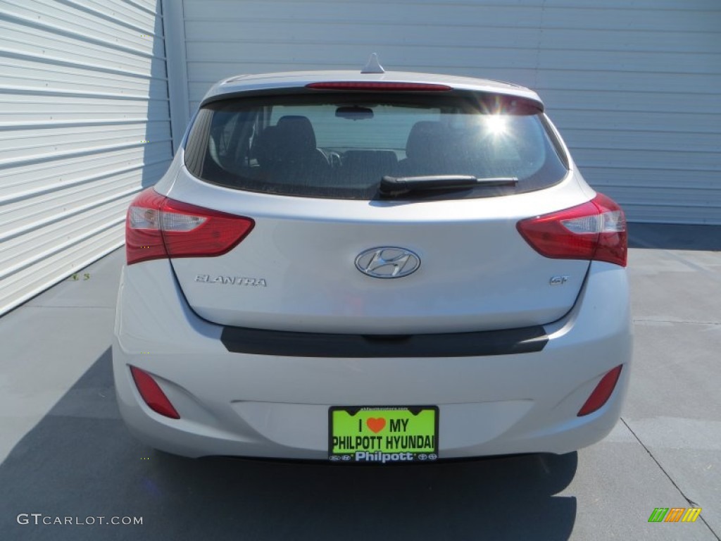 2013 Elantra GT - Silver / Black photo #5