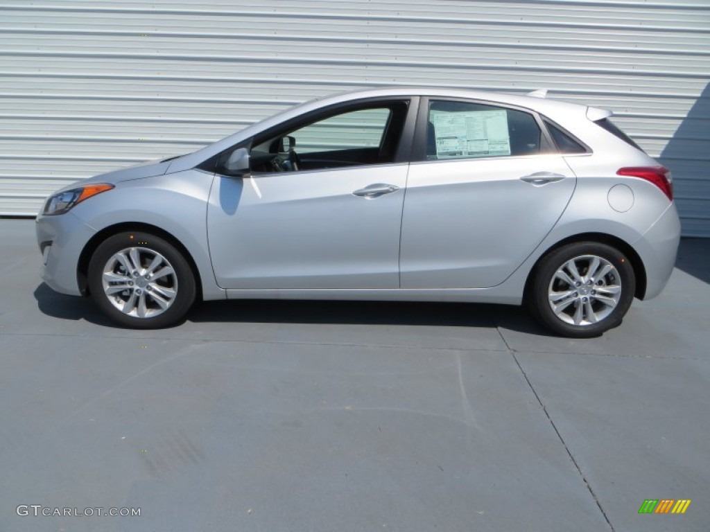 2013 Elantra GT - Silver / Black photo #6