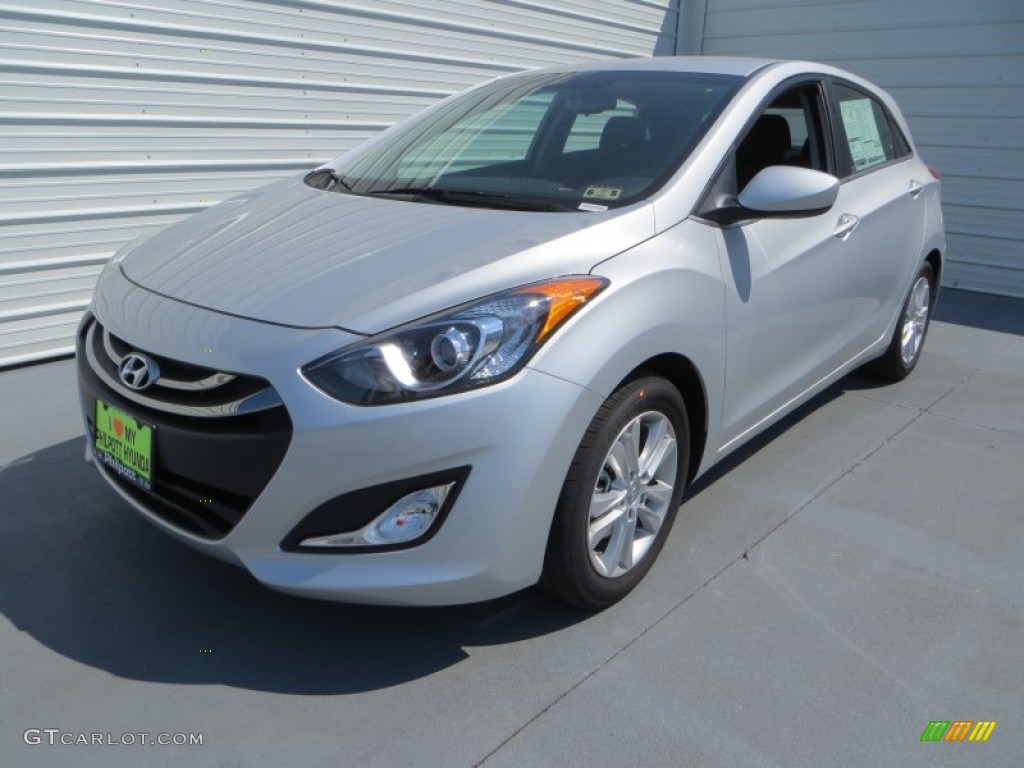 2013 Elantra GT - Silver / Black photo #7