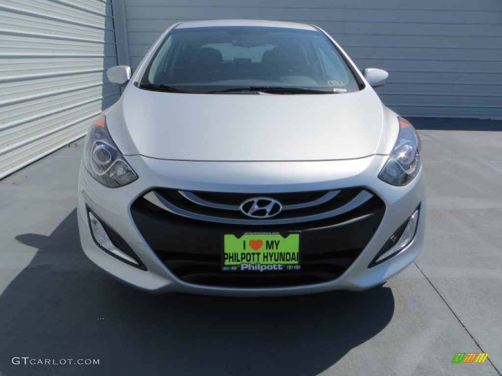 2013 Elantra GT - Silver / Black photo #8