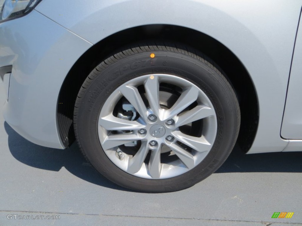 2013 Elantra GT - Silver / Black photo #10