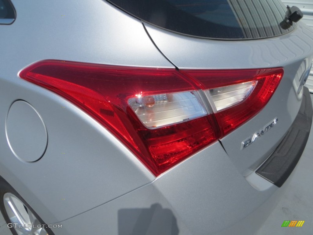 2013 Elantra GT - Silver / Black photo #11