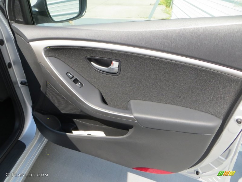 2013 Elantra GT - Silver / Black photo #15