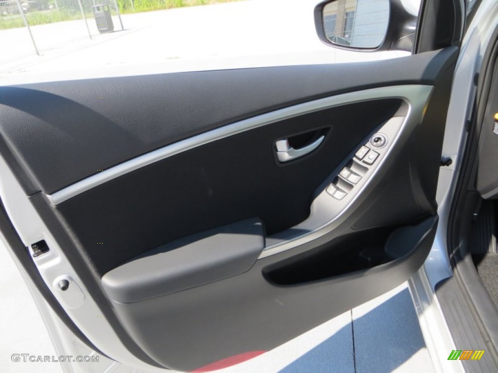 2013 Elantra GT - Silver / Black photo #21