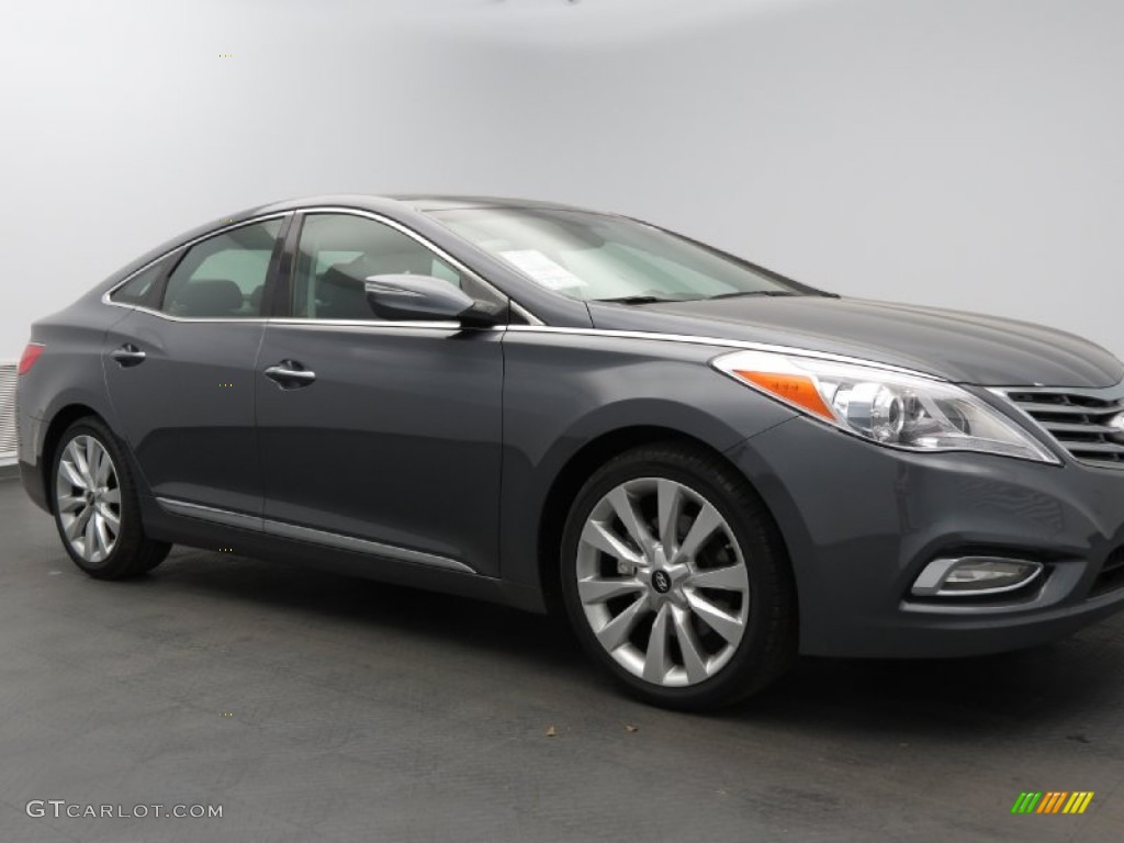 2013 Azera  - Smoke Gray Metallic / Graphite Black photo #2
