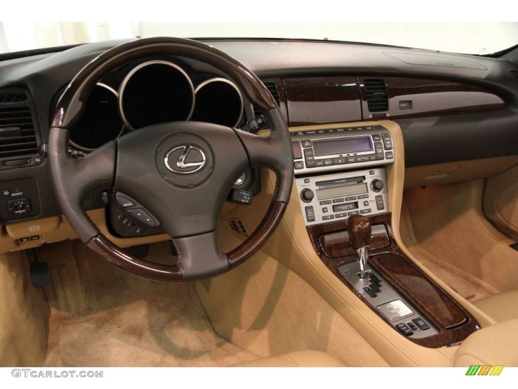 2006 Lexus SC 430 Pebble Beach Edition Camel Dashboard Photo #82979183
