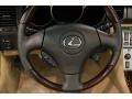 2006 Lexus SC Camel Interior Steering Wheel Photo