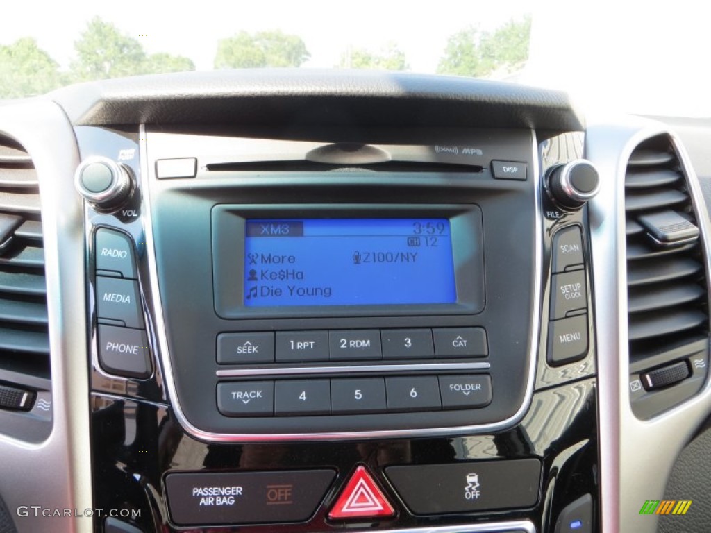 2013 Elantra GT - Silver / Black photo #26