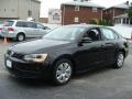 Black 2011 Volkswagen Jetta SE Sedan Exterior