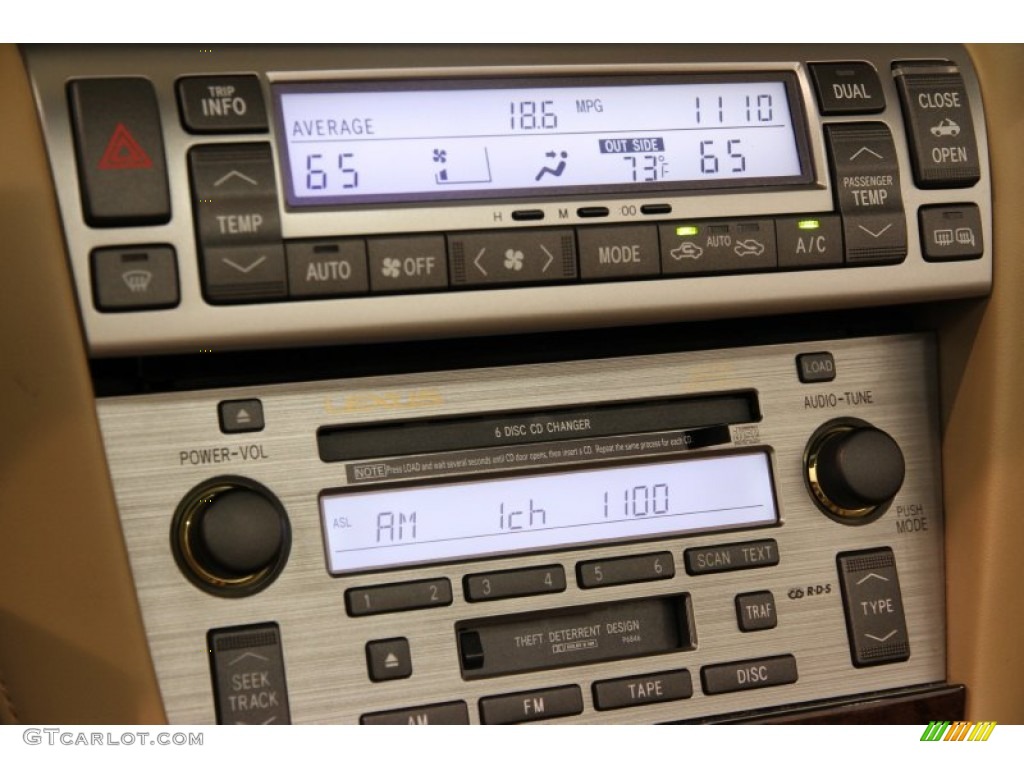 2006 Lexus SC 430 Pebble Beach Edition Controls Photo #82979305