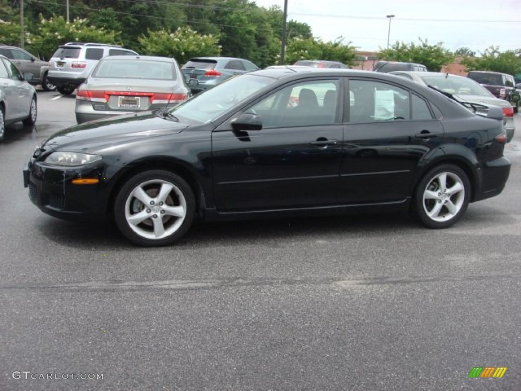 Onyx Black 2007 Mazda MAZDA6 i Sport Sedan Exterior Photo #82979542