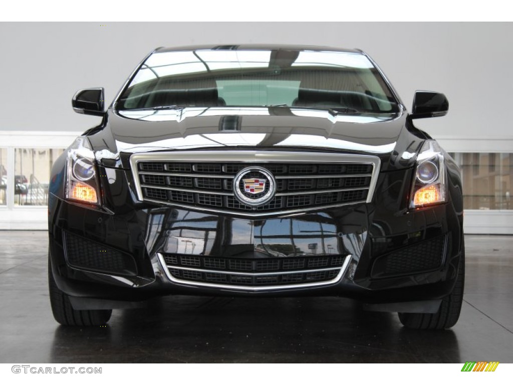 Black Raven 2013 Cadillac ATS 3.6L Luxury Exterior Photo #82979586