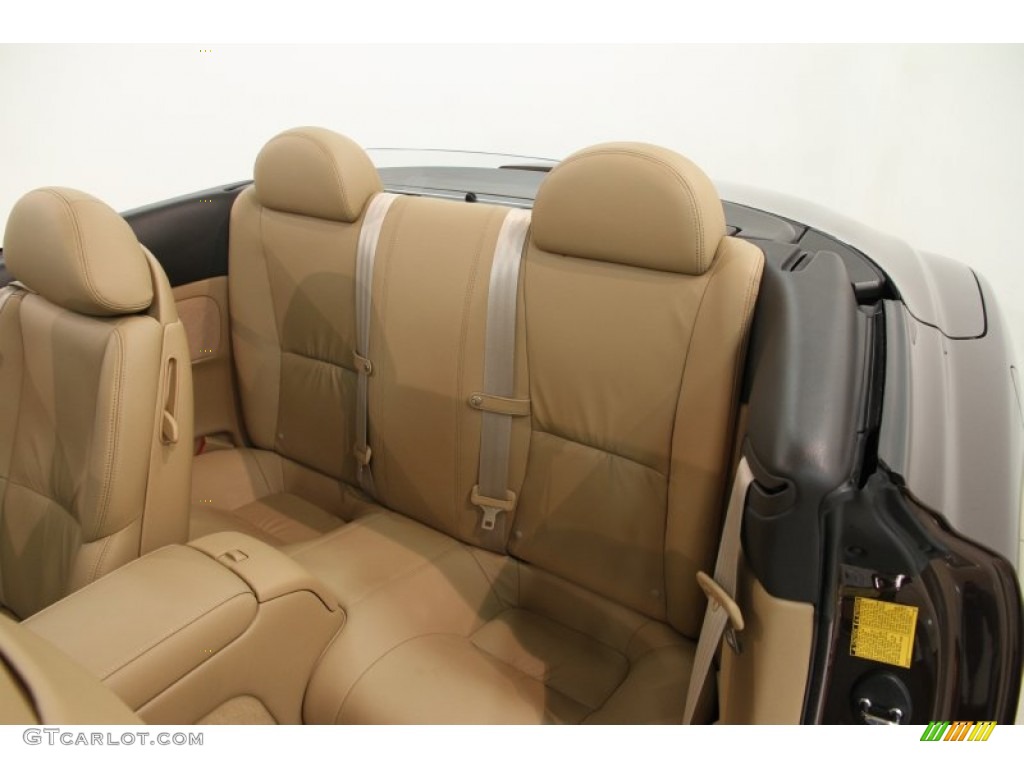 2006 Lexus SC 430 Pebble Beach Edition Rear Seat Photo #82979633