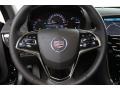 Jet Black/Jet Black Accents 2013 Cadillac ATS 3.6L Luxury Steering Wheel