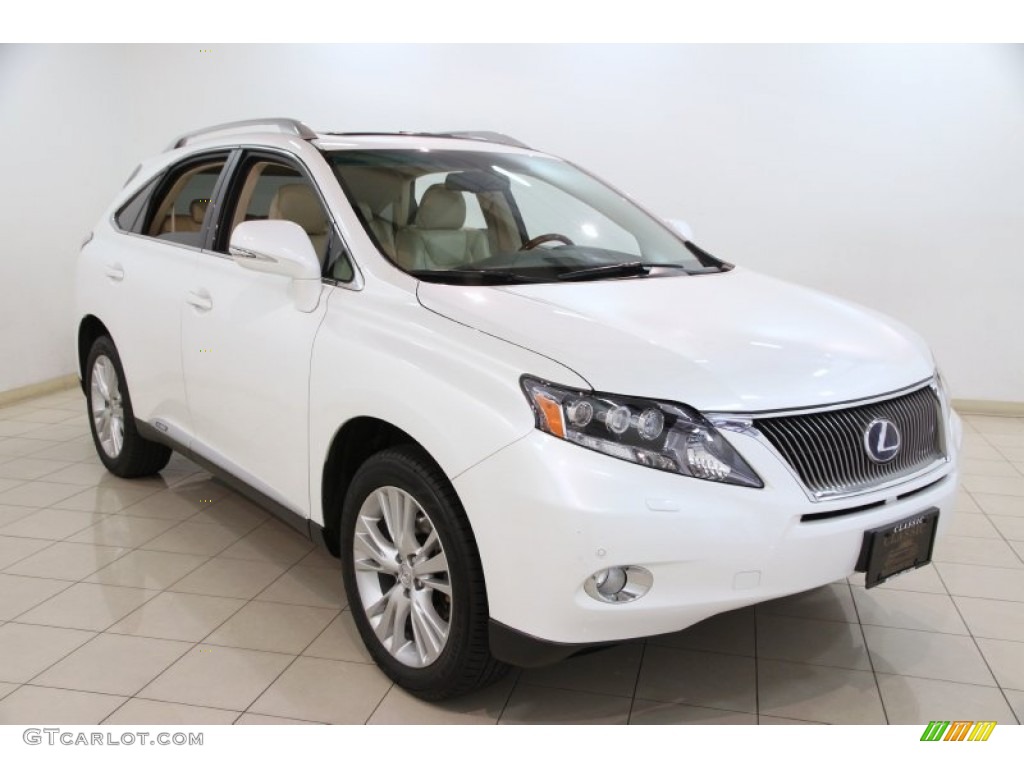 Starfire White Pearl Lexus RX