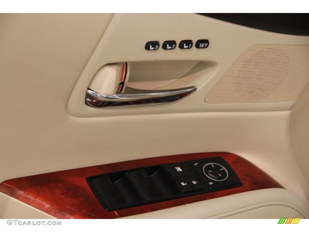 2010 RX 450h AWD Hybrid - Starfire White Pearl / Parchment/Brown Walnut photo #5