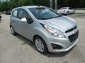 2013 Silver Ice Chevrolet Spark LS  photo #9