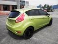 2011 Lime Squeeze Metallic Ford Fiesta SES Hatchback  photo #34