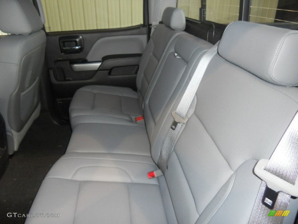 Jet Black/Dark Ash Interior 2014 Chevrolet Silverado 1500 LTZ Crew Cab 4x4 Photo #82981295