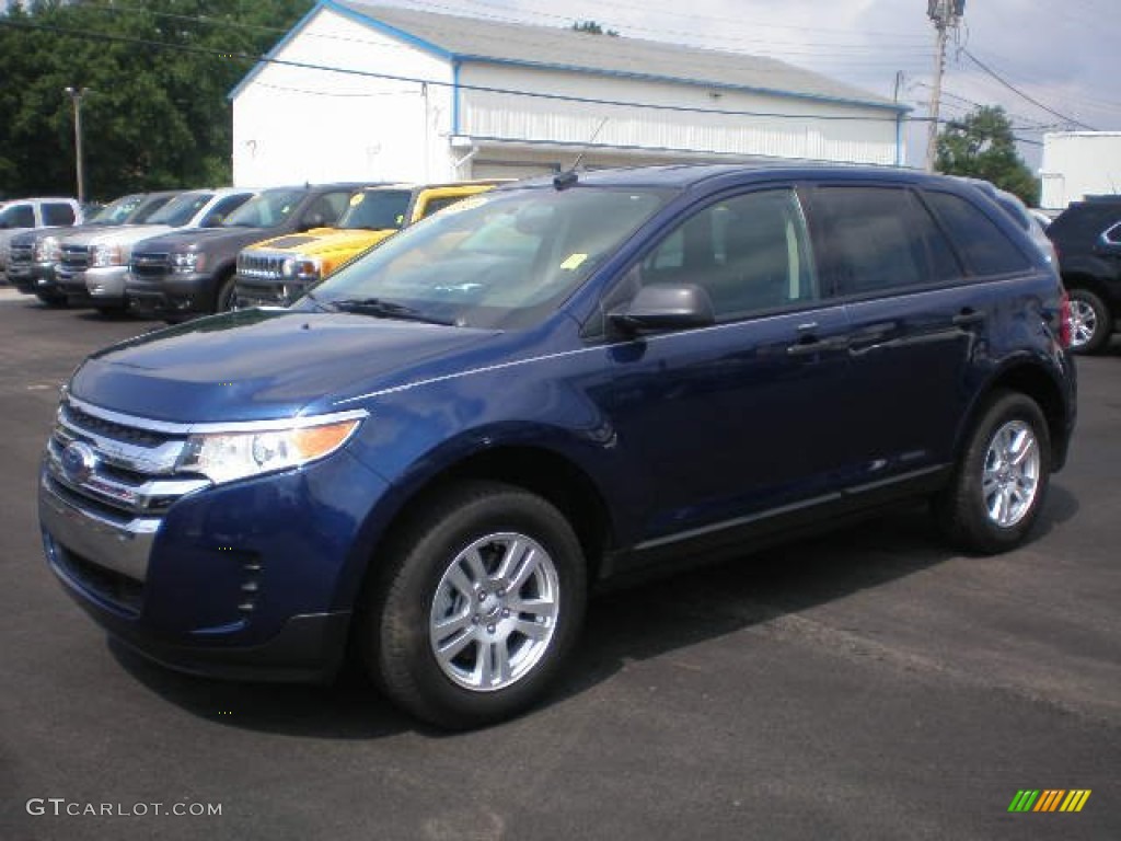 2012 Edge SE - Dark Blue Pearl Metallic / Charcoal Black photo #1