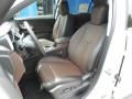 2013 Chevrolet Equinox Brownstone/Jet Black Interior Front Seat Photo