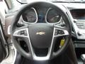 2013 Chevrolet Equinox Brownstone/Jet Black Interior Steering Wheel Photo