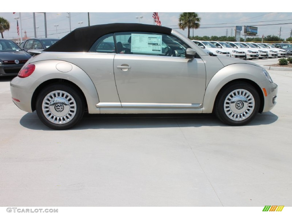 Moonrock Silver Metallic 2013 Volkswagen Beetle 2.5L Convertible Exterior Photo #82984928