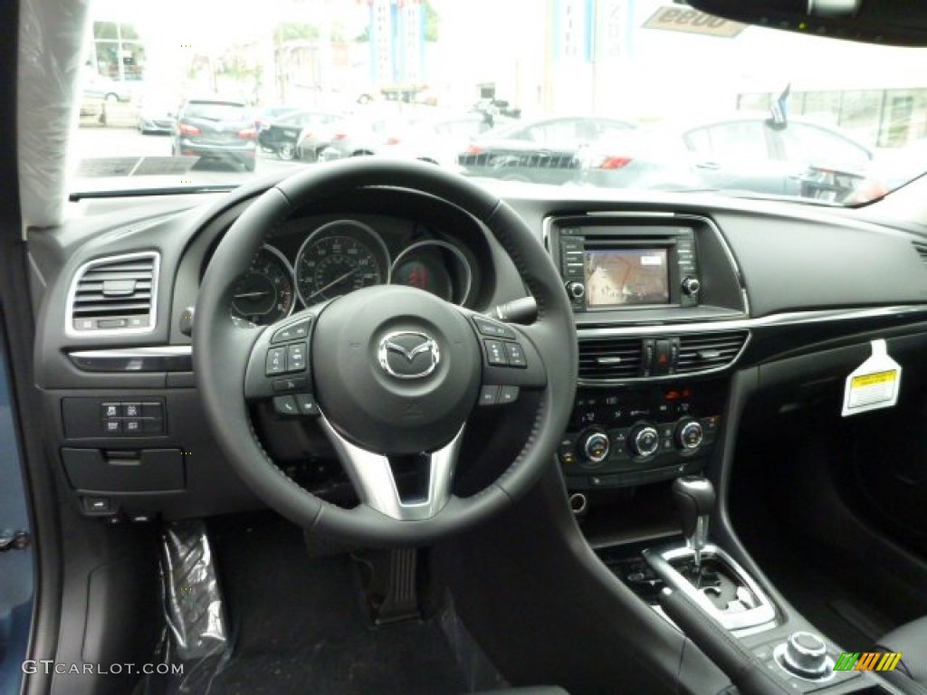 2014 Mazda MAZDA6 Grand Touring Black Dashboard Photo #82985522