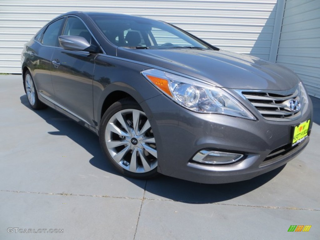 2013 Azera  - Smoke Gray Metallic / Graphite Black photo #2