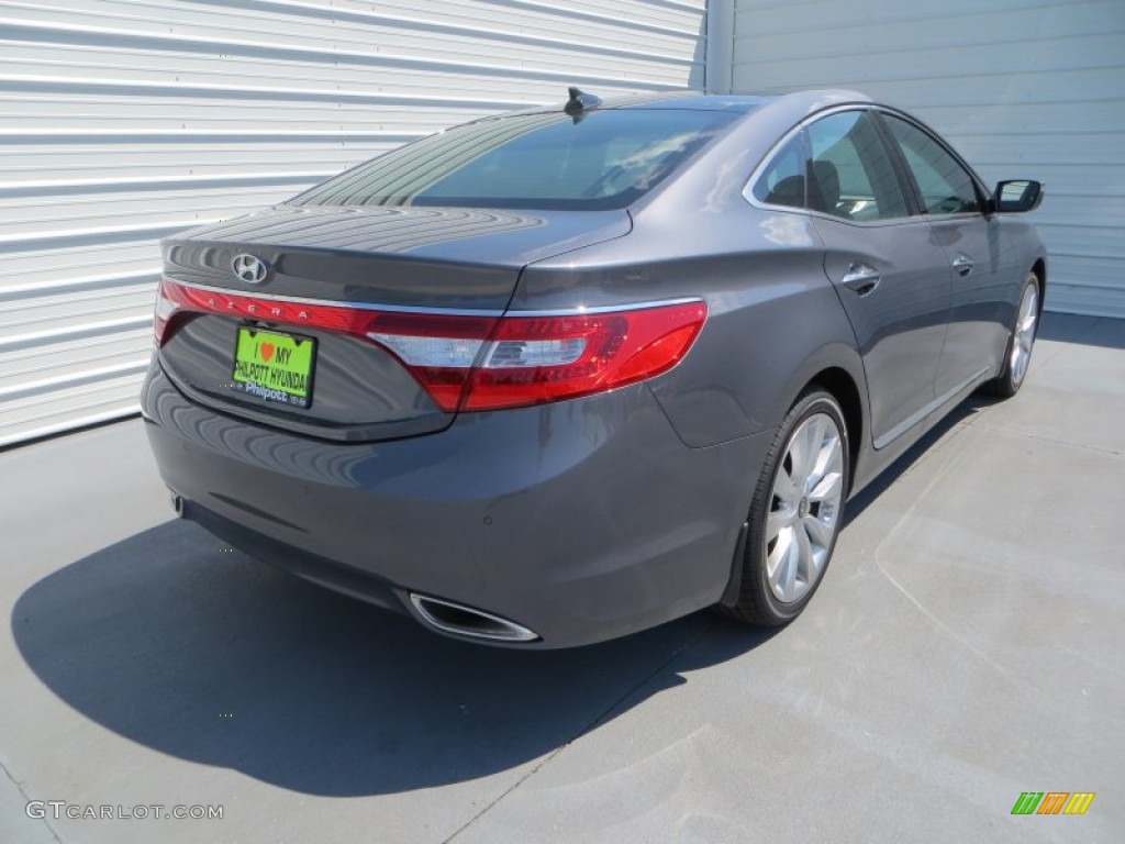 2013 Azera  - Smoke Gray Metallic / Graphite Black photo #4