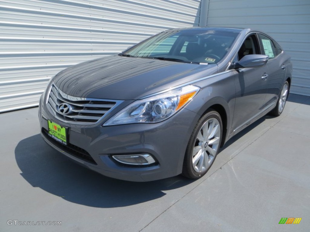 2013 Azera  - Smoke Gray Metallic / Graphite Black photo #7