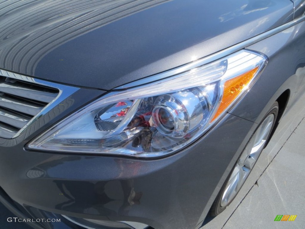 2013 Azera  - Smoke Gray Metallic / Graphite Black photo #9
