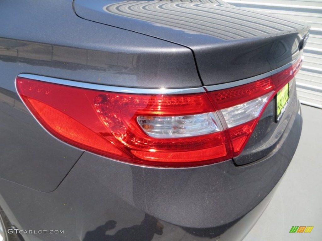 2013 Azera  - Smoke Gray Metallic / Graphite Black photo #11