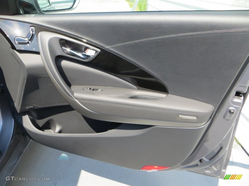 2013 Azera  - Smoke Gray Metallic / Graphite Black photo #14