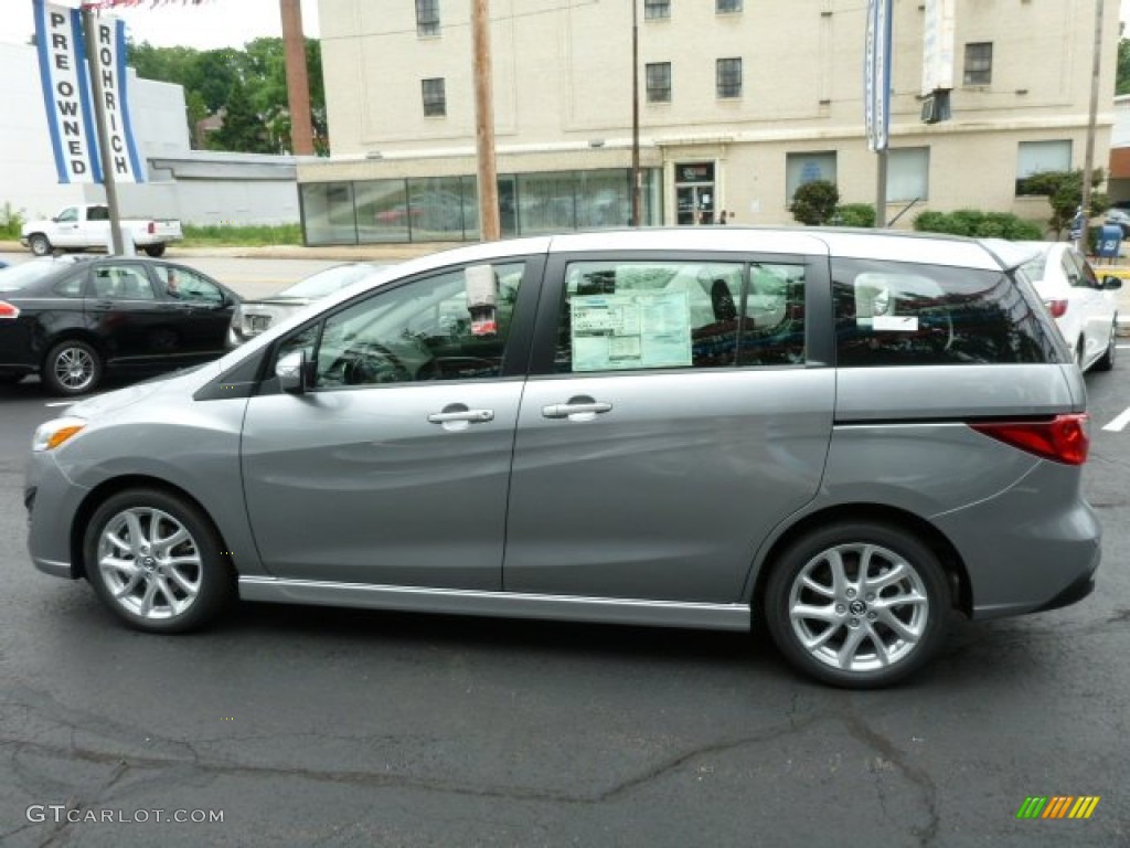 Liquid Silver Metallic 2013 Mazda MAZDA5 Touring Exterior Photo #82986167