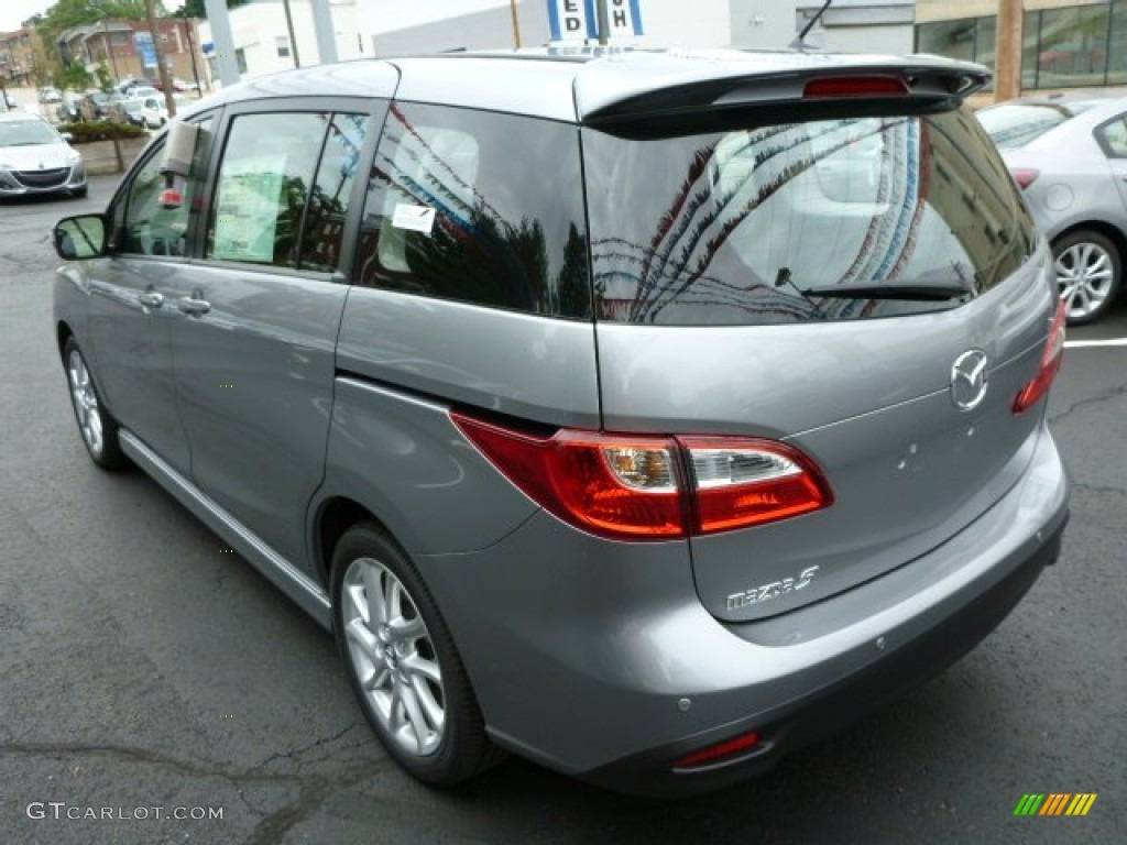 2013 MAZDA5 Touring - Liquid Silver Metallic / Black photo #3