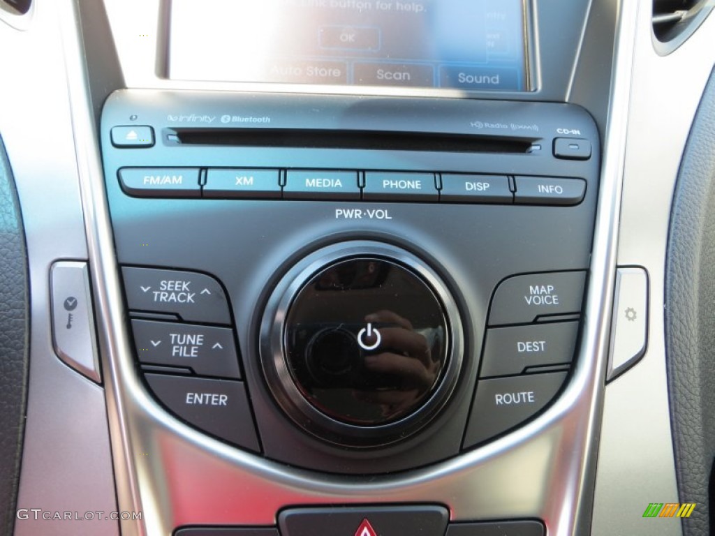 2013 Azera  - Smoke Gray Metallic / Graphite Black photo #27