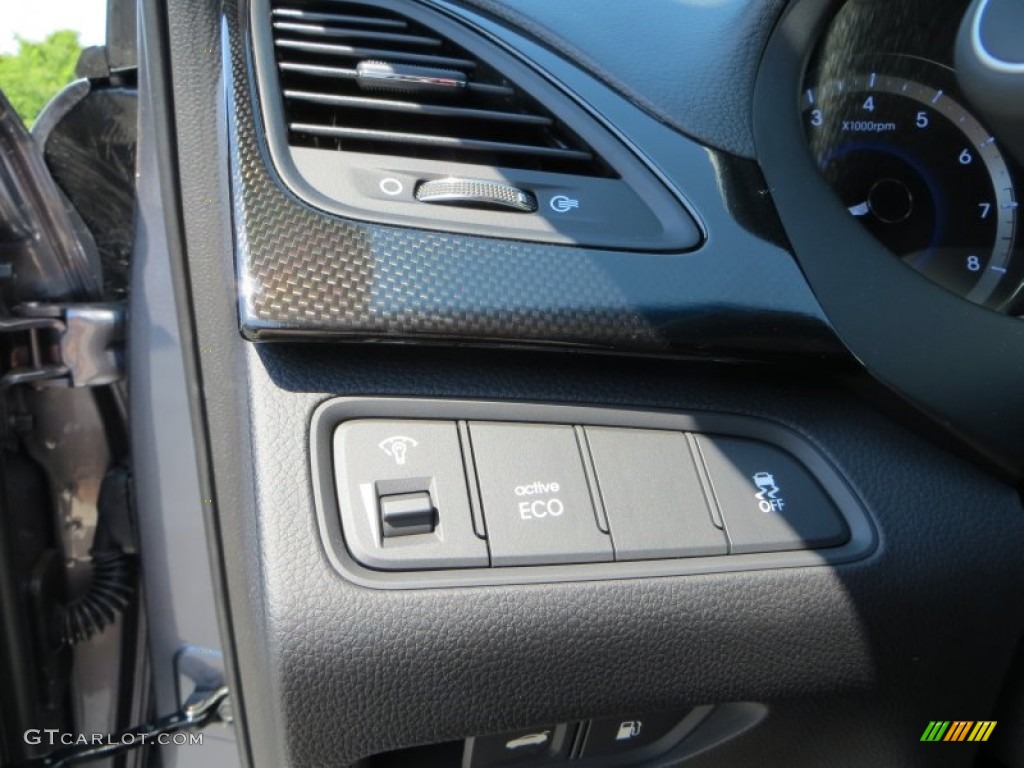 2013 Azera  - Smoke Gray Metallic / Graphite Black photo #34