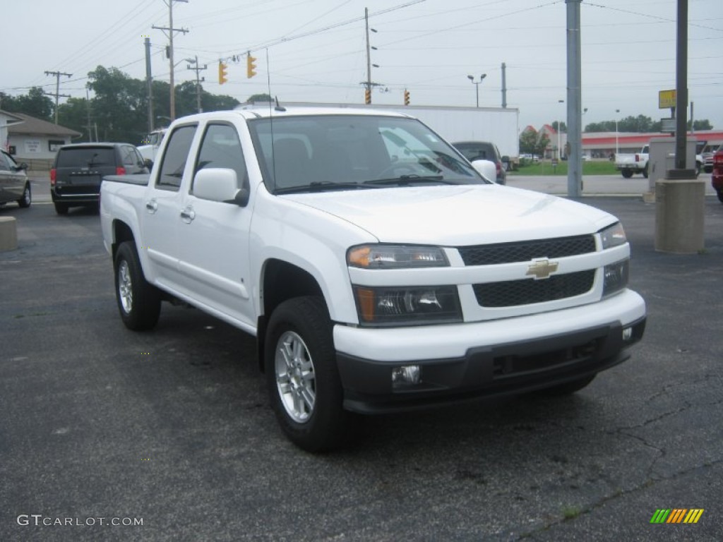 Summit White Chevrolet Colorado