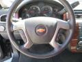 2013 Chevrolet Avalanche Ebony Interior Steering Wheel Photo