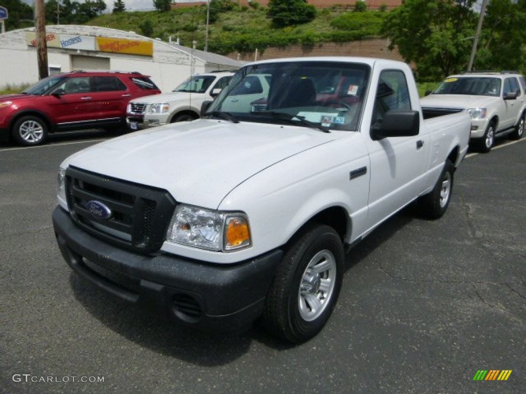 Oxford White 2010 Ford Ranger XL Regular Cab Exterior Photo #82987829
