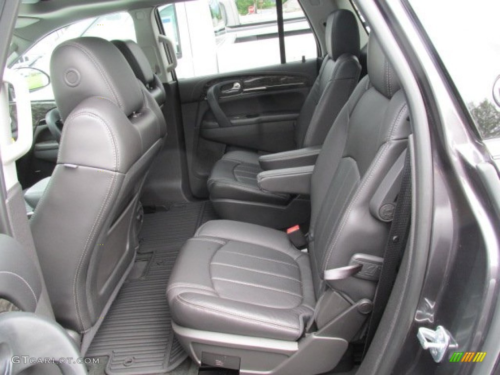 2013 Buick Enclave Leather AWD Rear Seat Photo #82988074