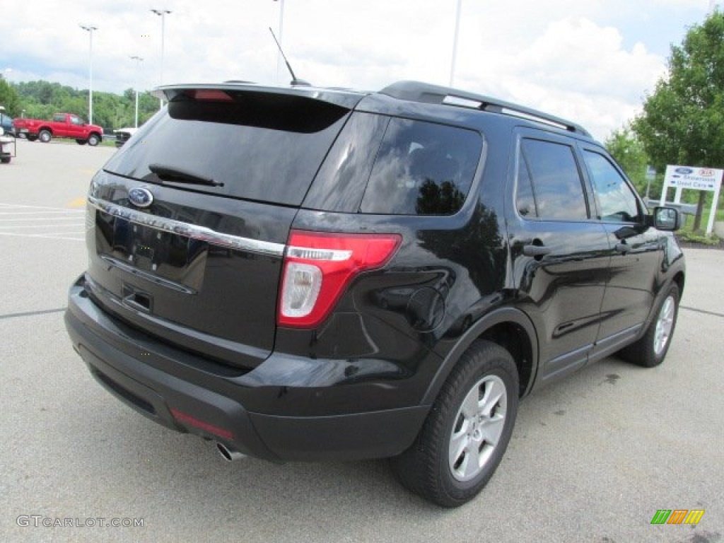 2011 Explorer FWD - Tuxedo Black Metallic / Medium Light Stone photo #9